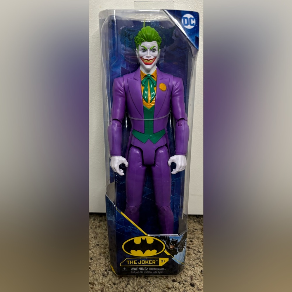 DC Spin Master Batman The Joker 12 Inch Action Figure New Collectible